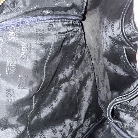 Michael Kors Abbey Leather Backpack Large Purse Tote - Picture 12 of 14